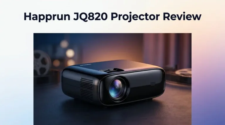 Happrun JQ820 Projector Review: Is It Worth Buying?
