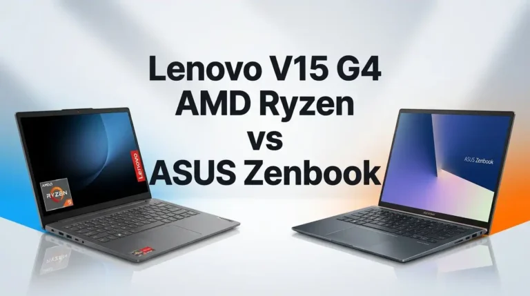 Lenovo V15 G4 AMD Ryzen vs ASUS Zenbook: Who Wins?