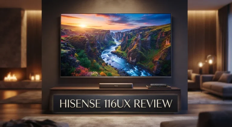 Hisense 116UX Review: 4K Mini-LED Giant Display Analysis