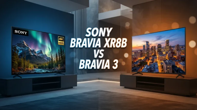 SONY BRAVIA XR8B vs BRAVIA 3: Which One Is Better?